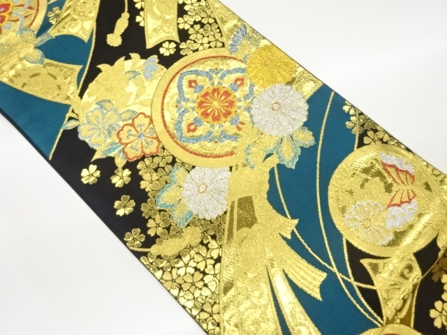 JAPANESE FUKURO OBI / WOVEN MIRRORS